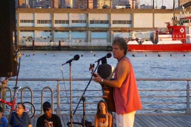David Ippolito performing at Pier 47 at Hudson Square Park via DNAinfo / David Ippolito